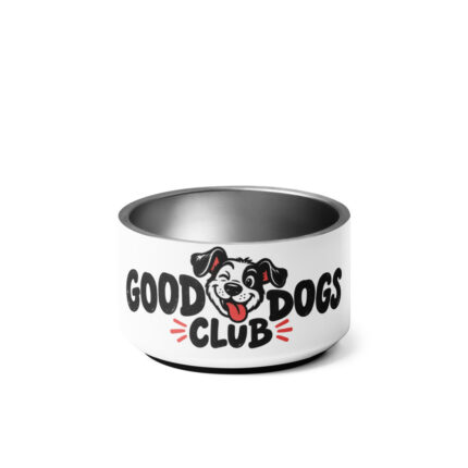Good Dogs Club Pet Bowl 18 oz front